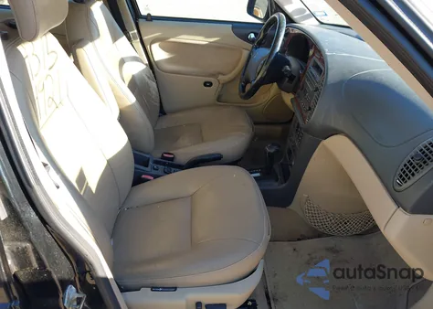 2000 Saab 9-3 Se из США, поврежденный, VIN YS3DF58K2Y2047641